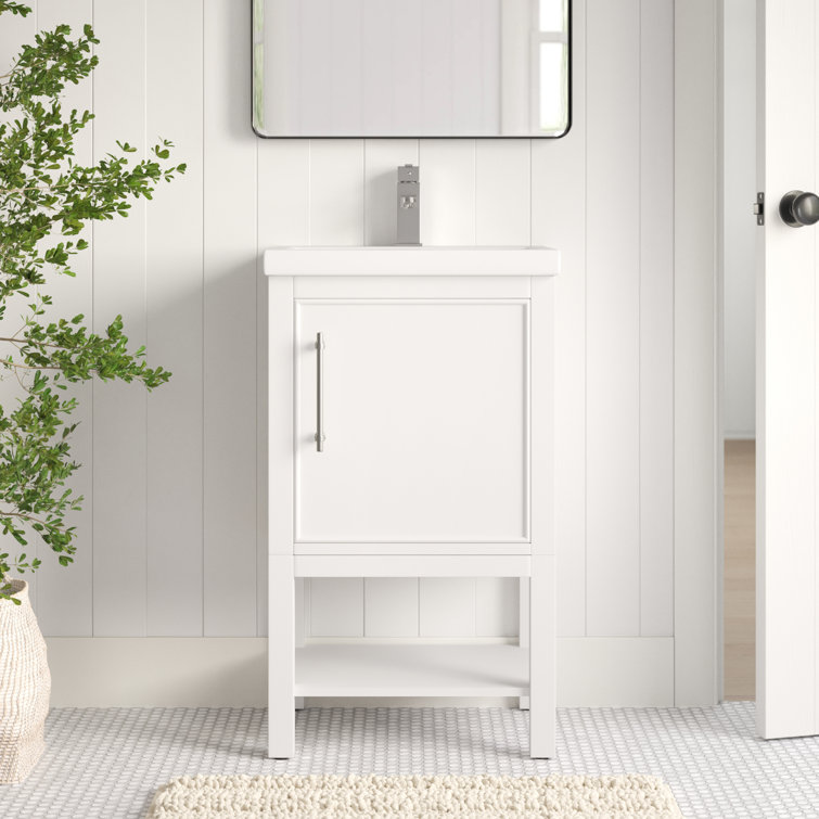 Sand & Stable Jewell 20.39'' Freestanding Single Bathroom Vanity with